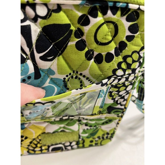 NWT - Vera Bradley Mini Hipster Crossbody Purse Shoulder Handbag Limes Up - Picture 7 of 13